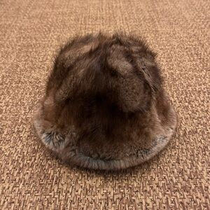 Vintage Rabbit Fur Hat